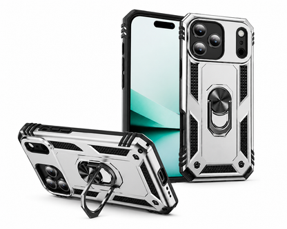 Premium Apple iPhone 17 Pro Max Grey Case with Shockproof Mobile Cover, Magnetic Case, and Rugged Hybrid Protection