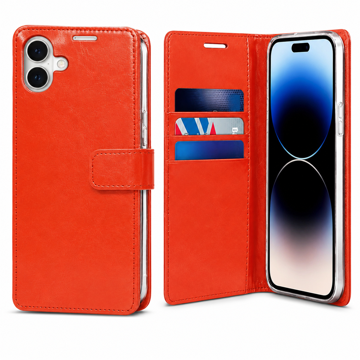 Wine Goospery BlueMoon diary wallet case for Apple iPhone 17