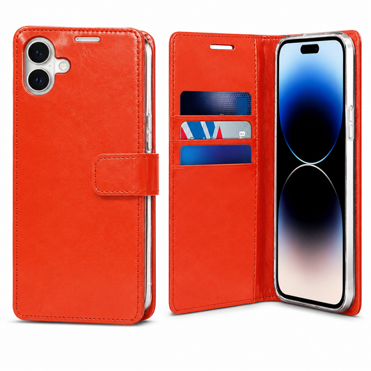 Wine Goospery BlueMoon diary wallet case for Apple iPhone 17