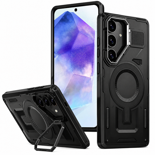 Dual Layer Phone Case – Black Shield Mate Crafted Cover