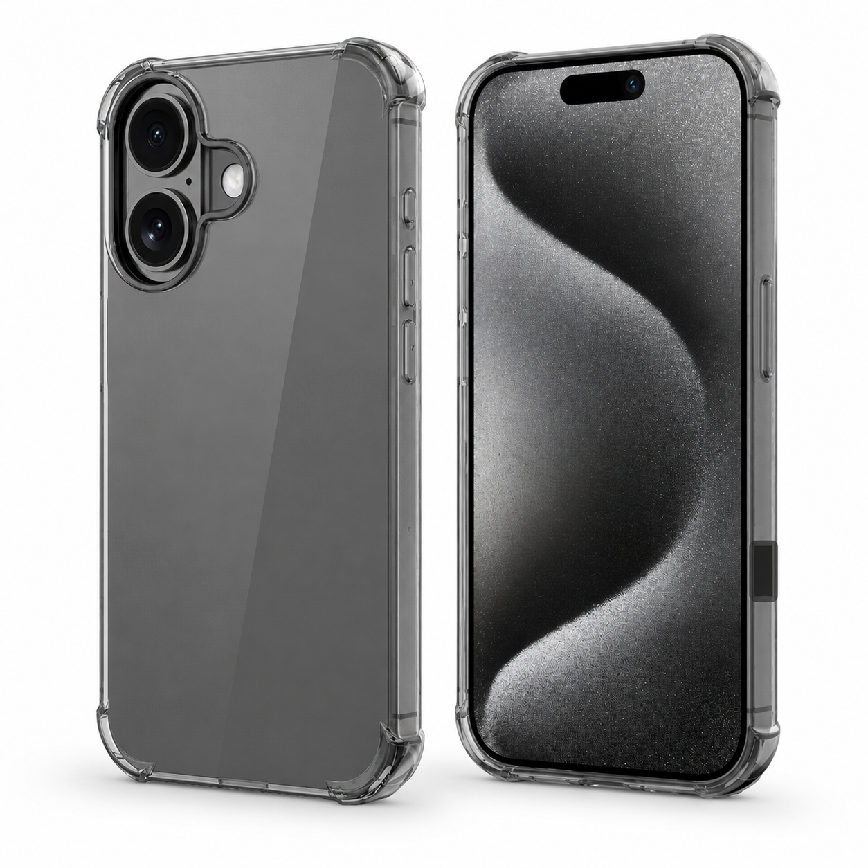 MagSafe-compatible smoke TPU case for Apple iPhone 17