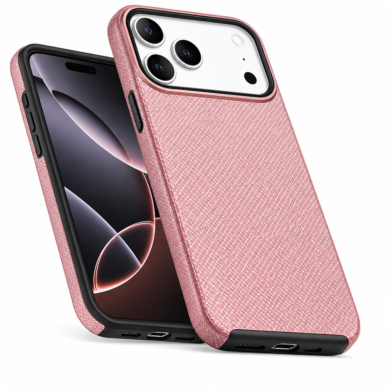 Apple iPhone 17 Pro Max Cover, Rose Gold Phone Case, Protective Mobile Cover, Durable Smartphone Case