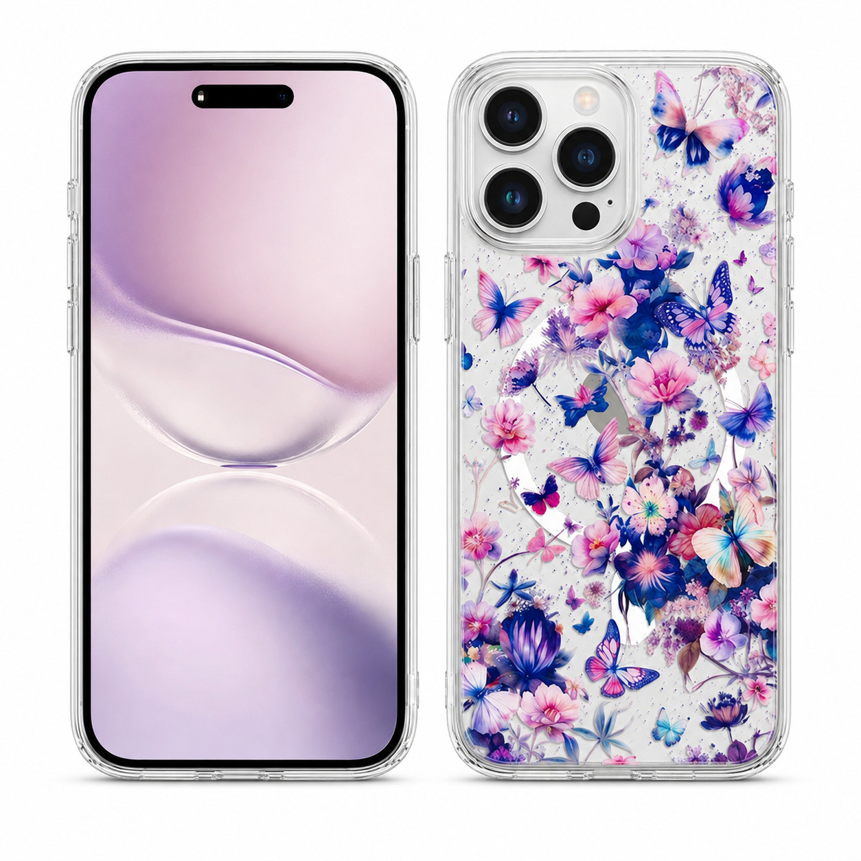 Mini Butterflies MagSafe floral case for Apple iPhone 12 / 12 Pro