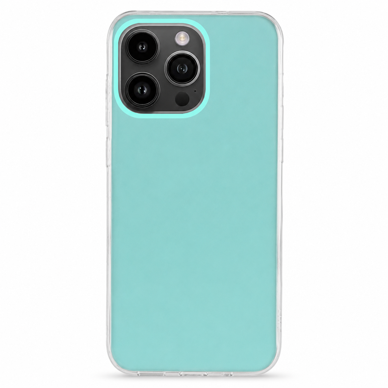 Teal TPU protective phone cover for iPhone 12