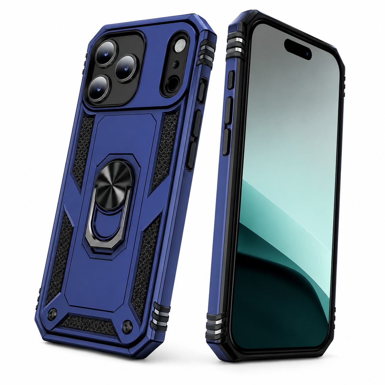Premium Apple iPhone 17 Pro Max Navy Case with Shockproof Mobile Cover, Magnetic Case, and Rugged Hybrid Protection