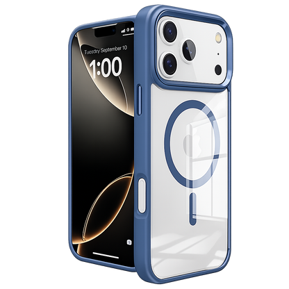 Midnight Blue iPhone 17 Pro Case, MagSafe Phone Case, Protective Phone Cover, Shockproof Mobile Case