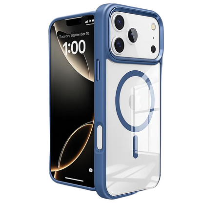 Midnight Blue iPhone 17 Pro Max Case, MagSafe Phone Case, Protective Phone Cover, Shockproof Mobile Case