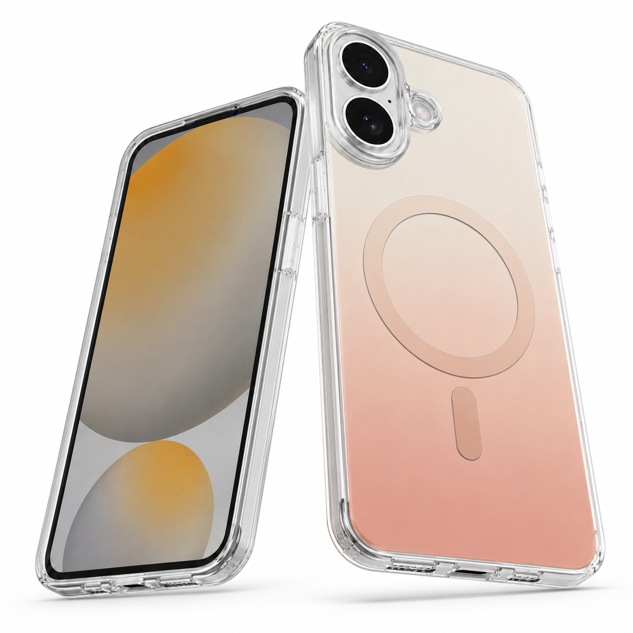 Desert Gradient protective phone case for Apple iPhone 17 with raised camera protection