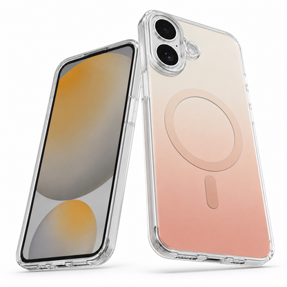 Desert Gradient protective phone case for Apple iPhone 17 with raised camera protection