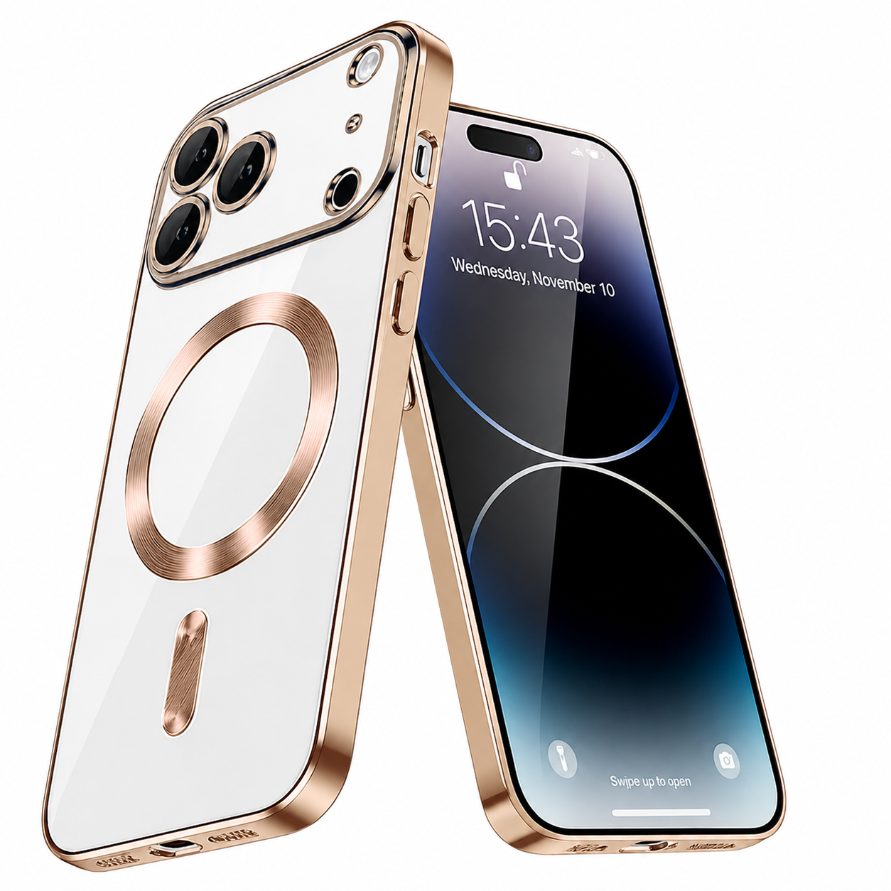Desert Titanium Electro Matt MagSafe Case for Apple iPhone 17 Pro Max Shockproof Phone Case