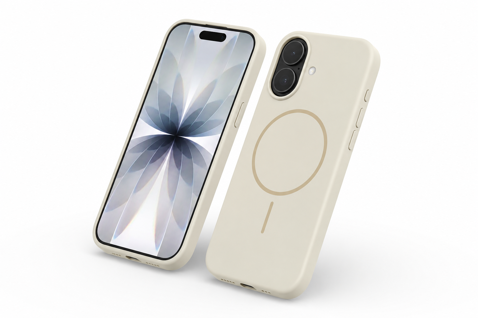 Wireless Charging Compatible Starlight MagSafe Silicone Case for Apple iPhone 16 with shockproof TPU protection