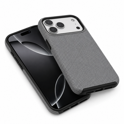 Luxury Grey Phone Cover MagSafe Phone Case Durable Protective Case for Apple iPhone 17 Pro