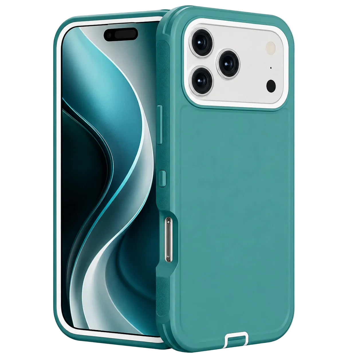  Teal Triple Protection Case for Apple iPhone 17 Pro, Shockproof Phone Case, MagSafe Compatible Cover