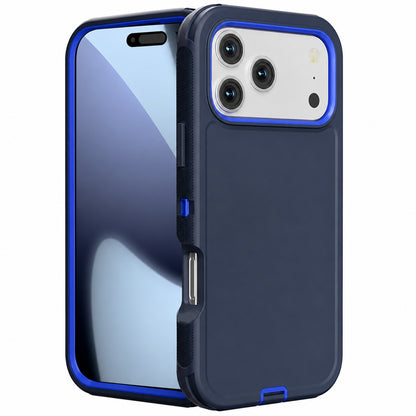 Apple iPhone 17 Pro Navy Triple Protection Case shockproof MagSafe Phone Case with military-grade protection