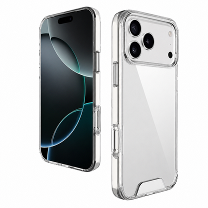 Apple iPhone 17 Pro Max Clear Cover – Crystal Clear Protective Phone Case with Anti-Scratch Finish