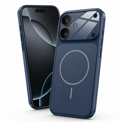 Slim Navy Smartphone Case for Apple iPhone 16 Anti-Scratch Protective Cover