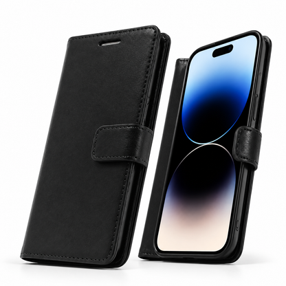 Goospery BlueMoon wallet cover with magnetic closure for iPhone 17
