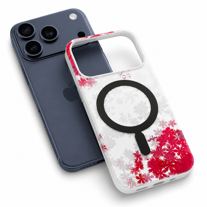 Premium MagSafe Flower Phone Case for Apple iPhone 17 Pro Max Protective Cell Phone Cover