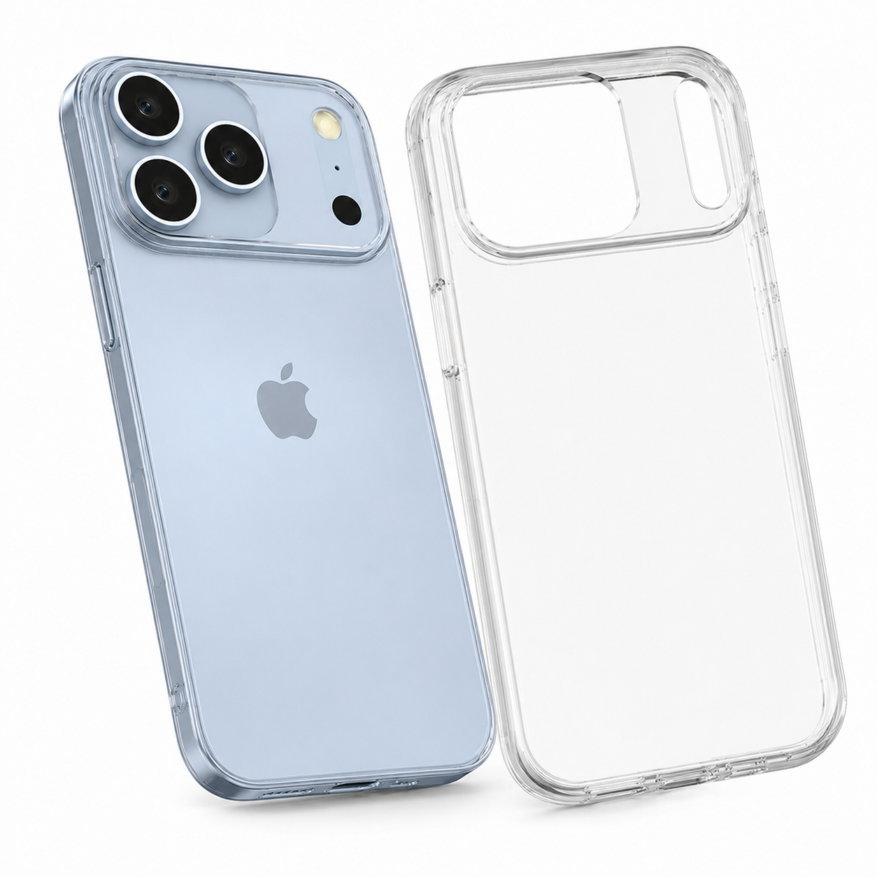 Transparent iPhone 17 Pro Max Case with Shockproof Protective Cover