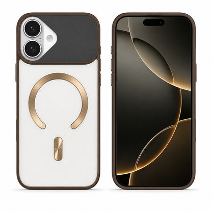 Luxury Desert MagSafe Phone Case for Apple iPhone 16 – Durable Anti Scratch Protective Cover with Transparent Back