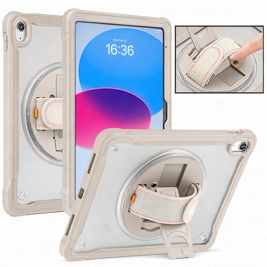 Heavy Duty Tablet Case – White Flexi Hold with Strap | Protective Case