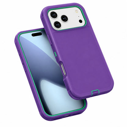 Purple iPhone 17 Pro Case, Military Grade Phone Case, Impact Resistant Phone Cover, Premium Protective Case
