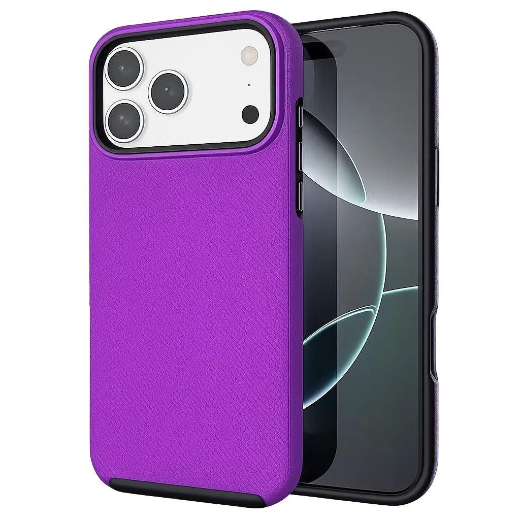 Purple iPhone 17 Pro Max Case - Shockproof Phone Case, Protective Phone Cover, MagSafe Compatible Case