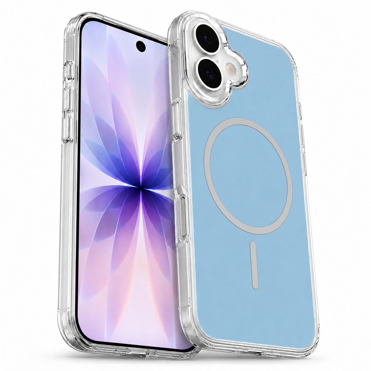 Apple iPhone 17 Crystal Shell Case, MagSafe Compatible Phone Cover, Drop Protection Case
