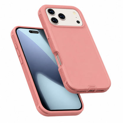 Rose Gold iPhone 17 Pro Max Case, Triple Protection Case, MagSafe Phone Case, Shockproof Mobile Cover
