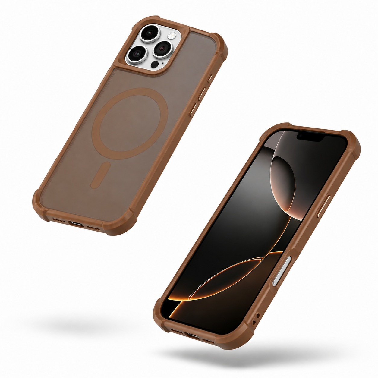 Slim MagSafe compatible desert iPhone 12 Pro Apex case