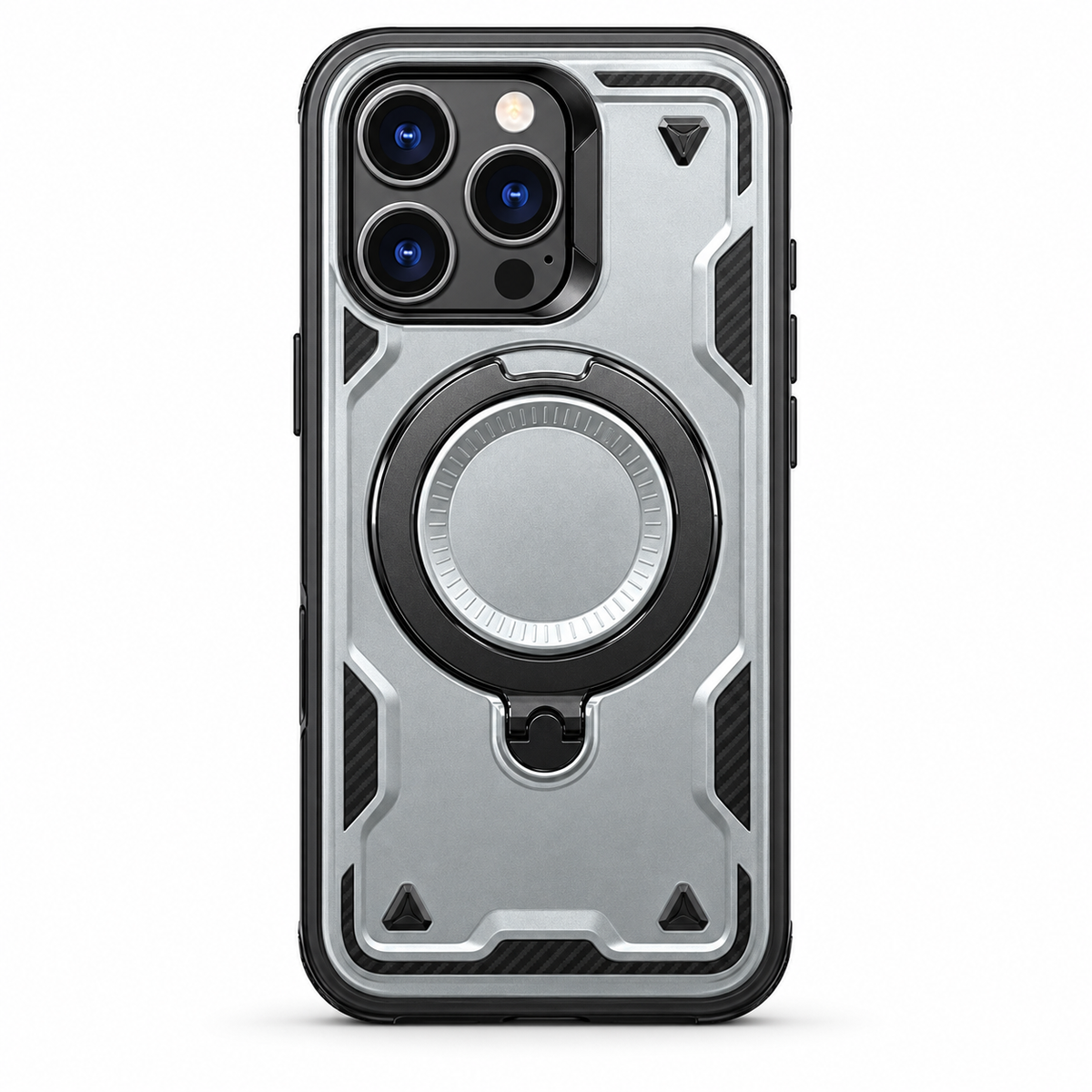 Grey Sparta MagSafe ring case for Apple iPhone 12 / 12 Pro 6.1-inch.
