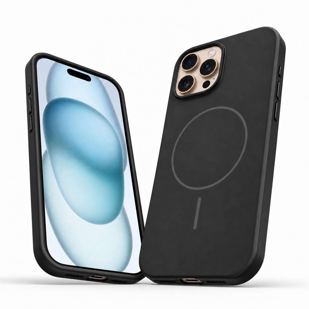 Black shockproof case for Apple iPhone 12 Pro 6.1 inch