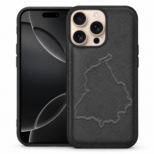 Black iPhone 12 protective PNB crafted phone cover