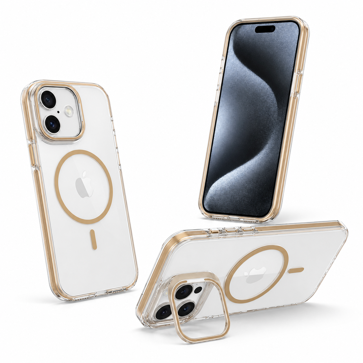 Transparent Protective Phone Case for Apple iPhone 17 Military Grade Drop Protection Case