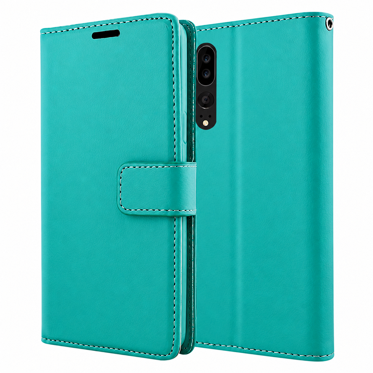 Photo ID Wallet for Samsung Galaxy A70 - Teal