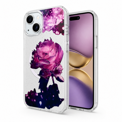 Apple iPhone 14 Floral MagSafe Case Slim Shockproof Mobile Cover