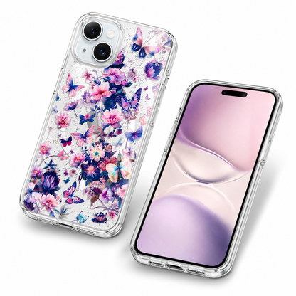 Apple iPhone 15 MagSafe Floral Case Protective Phone Cover