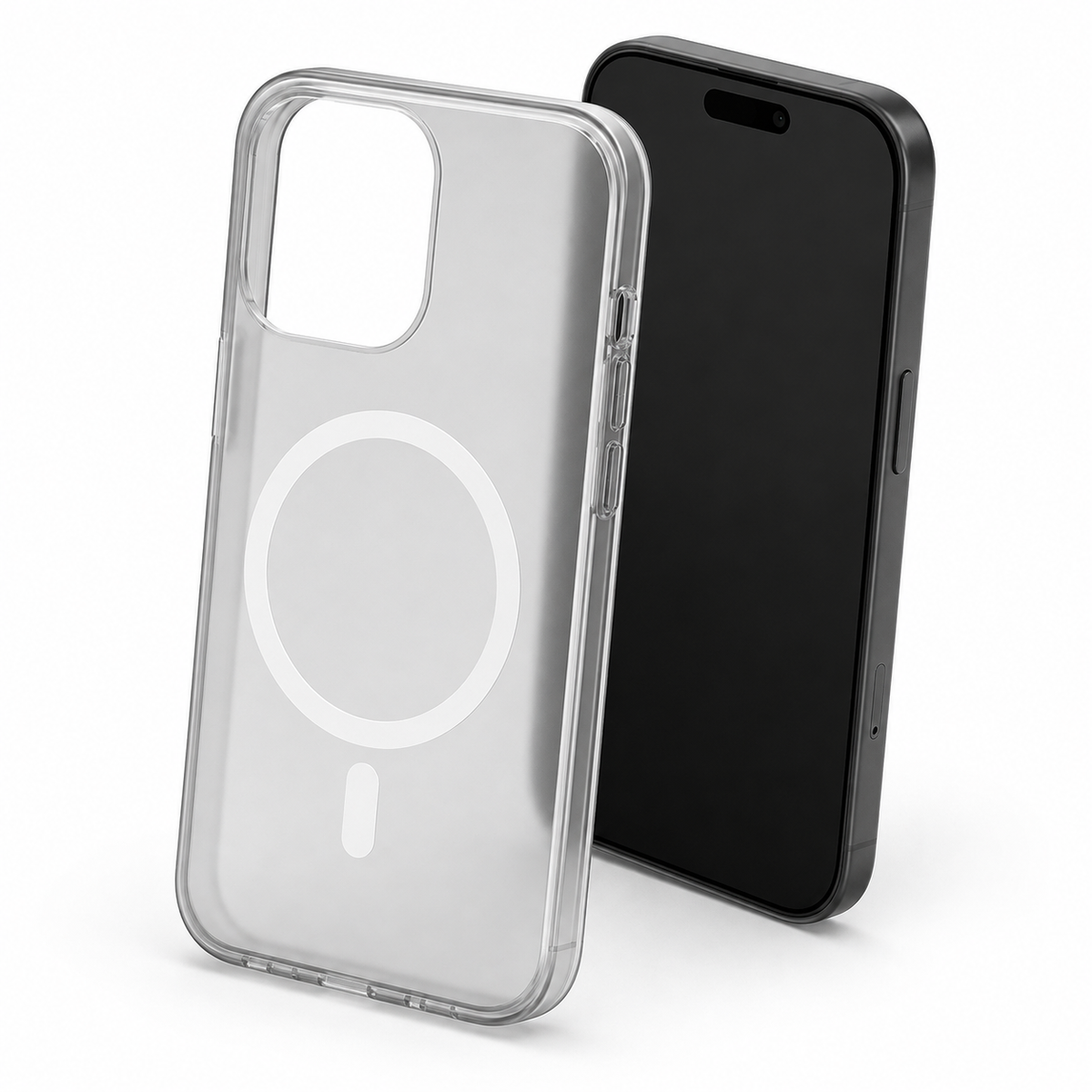 Frosted protective MagSafe phone case for Apple iPhone 14