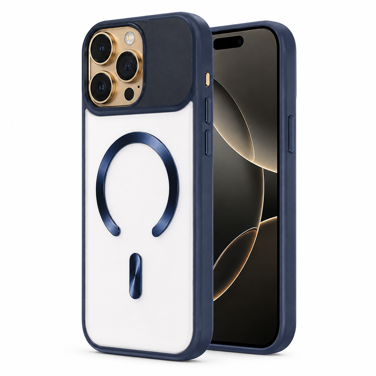 Artic Mist MagSafe iPhone 15 Case with Wireless Charging Support