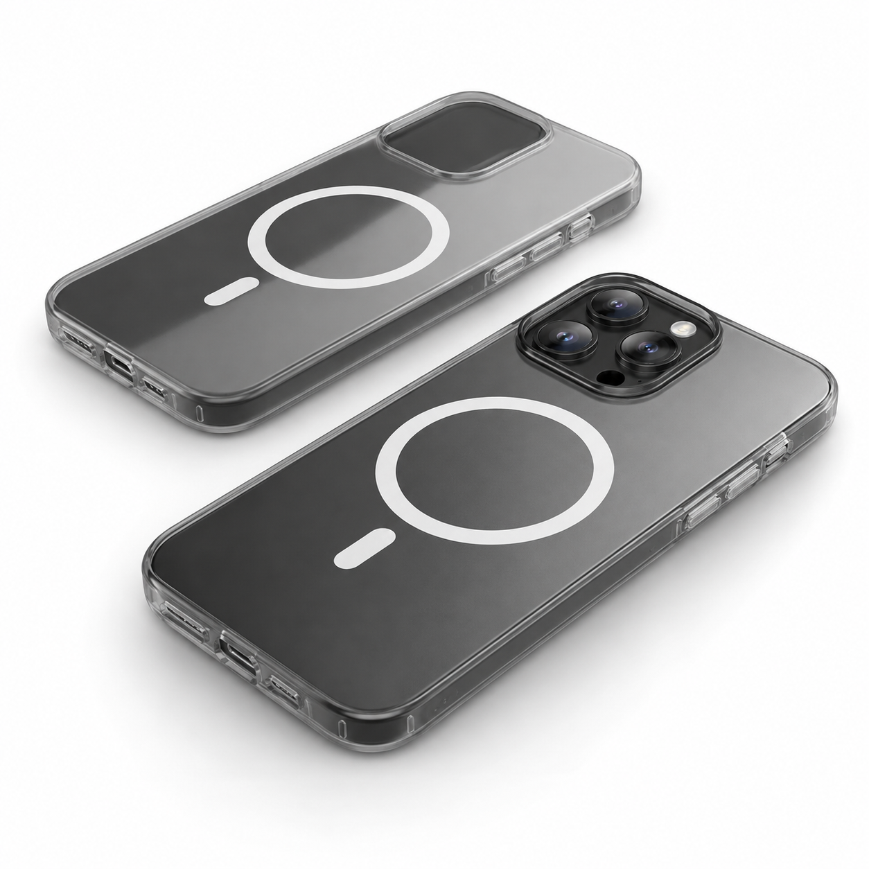 Black Polar Frost protective phone cover for Apple iPhone 16 Pro Max
