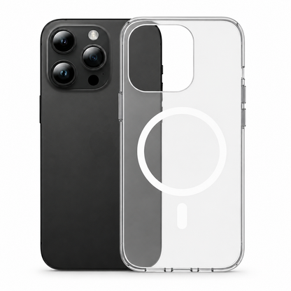 White MagSafe Polar Frost Case for Apple iPhone 16 Pro Max
