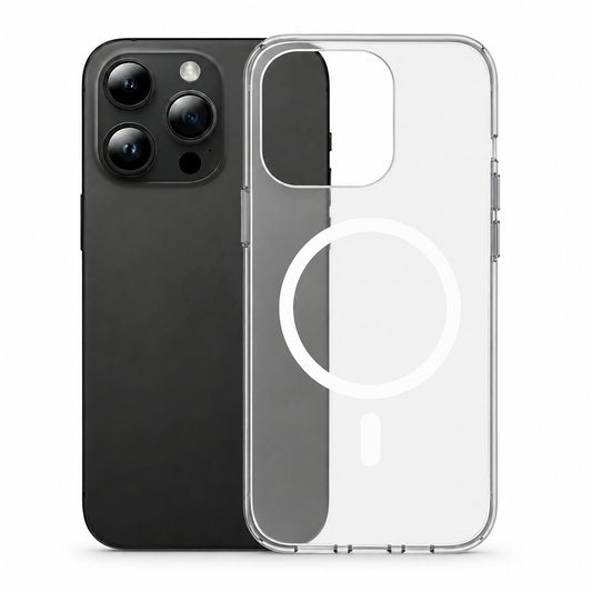 Frosted MagSafe Polar Frost Case for Apple iPhone 15 Pro Max - White - main product view