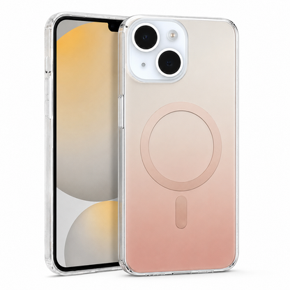 Gradient MagSafe Protective Case for Apple iPhone 15 - Desert Titanium
