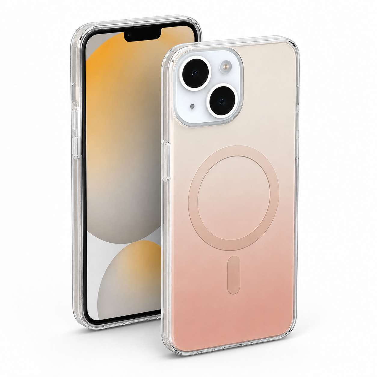 Gradient MagSafe Protective Case for Apple iPhone 15 - Desert Titanium