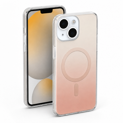 Gradient MagSafe Protective Case for Apple iPhone 15 - Desert Titanium