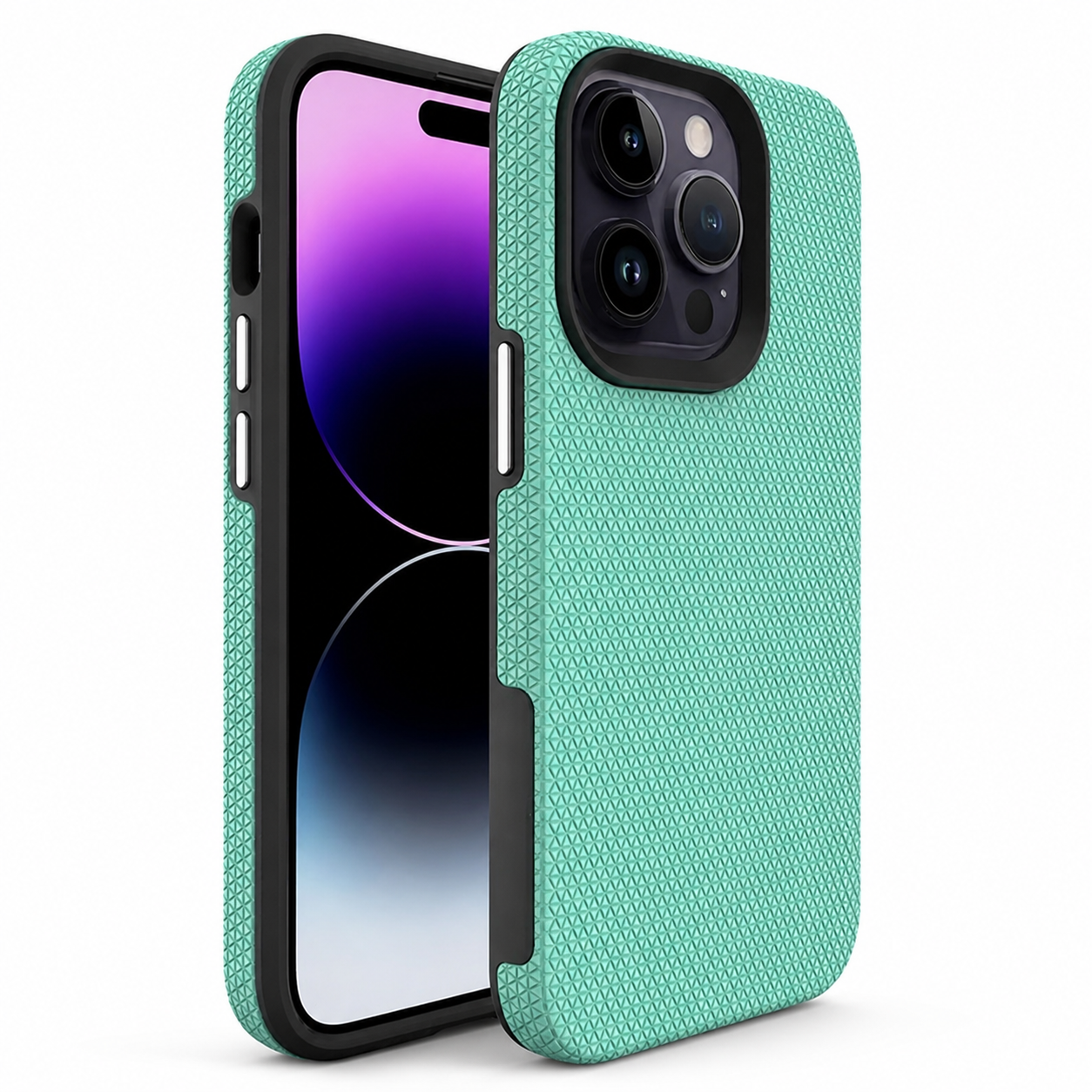 Teal Triangle Case for Apple iPhone 16 Pro Max