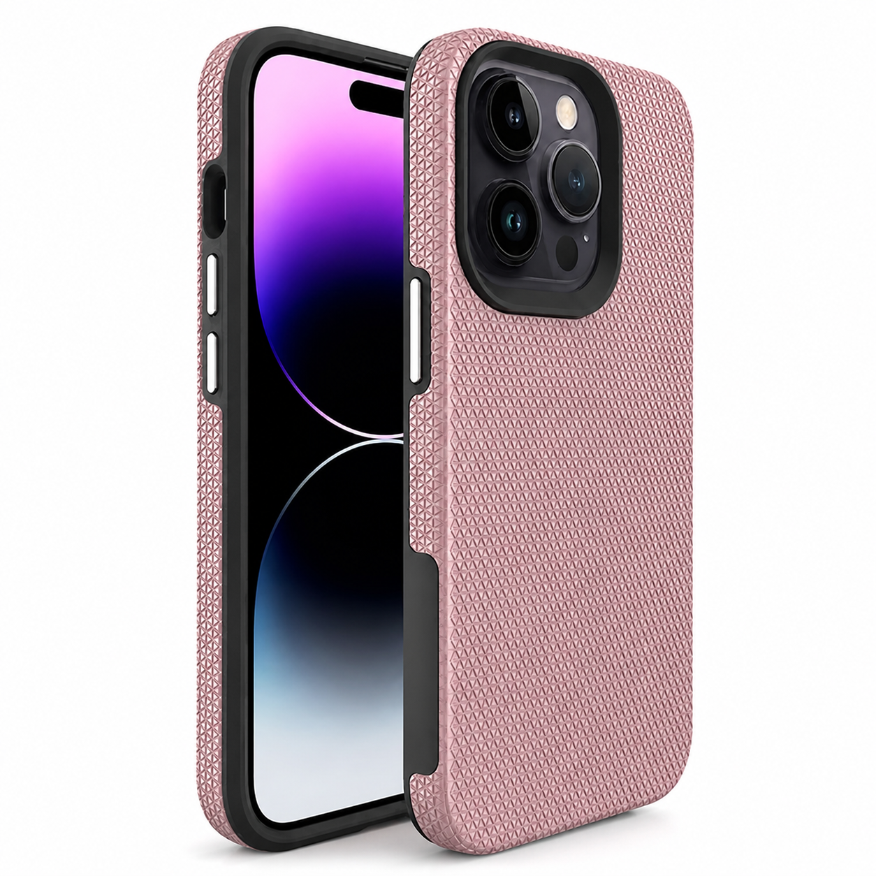 Rose Gold Triangle Case for Apple iPhone 16 Pro Max
