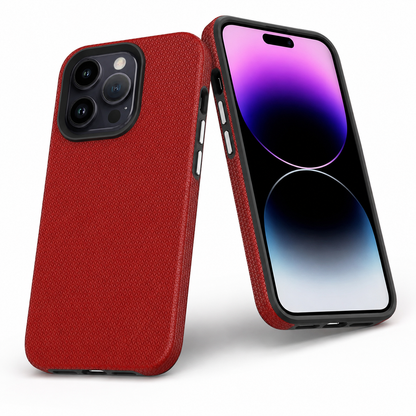 Red iPhone 16 Pro Max case Canada with shockproof everyday protection

