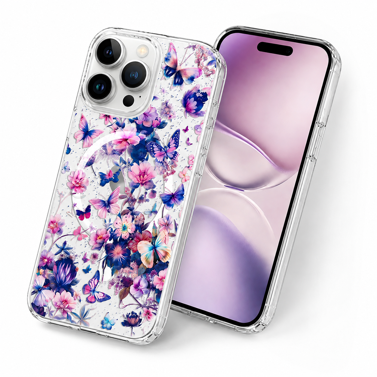 Mobile accessories Canada – Butterfly Floral Fusion MagSafe case
