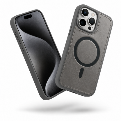 Grey iPhone 16 Pro Max case Canada with stylish MagSafe protection
